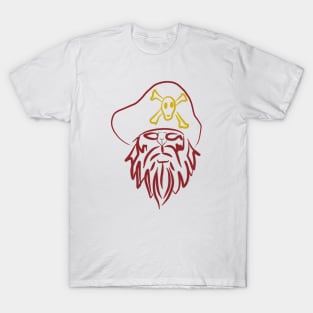 Abstract pirate T-Shirt
